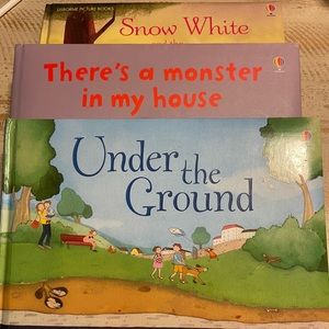 Three brand new Usborne books